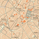 Cavell Brussels Map